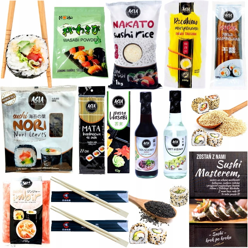 Levně Sushi set XL Až 14 produktů Know How Nápad Na Prezenty