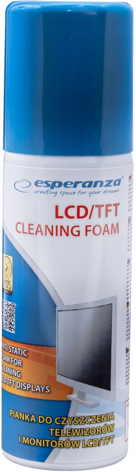 ESPERANZA PIANKA DO MONITORÓW LCD, TFT, LED, OLED 100ml Stan opakowania oryginalne