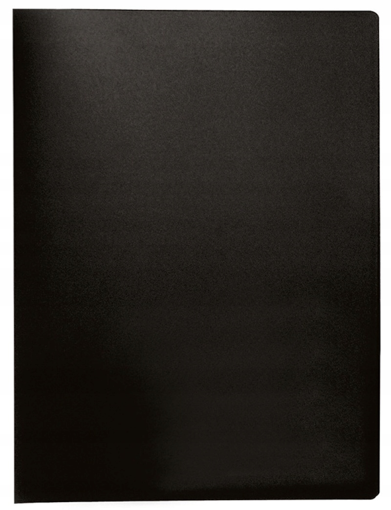 

Teczka Ofertowa A4 40 Koszulek Czarna Z Etykietą