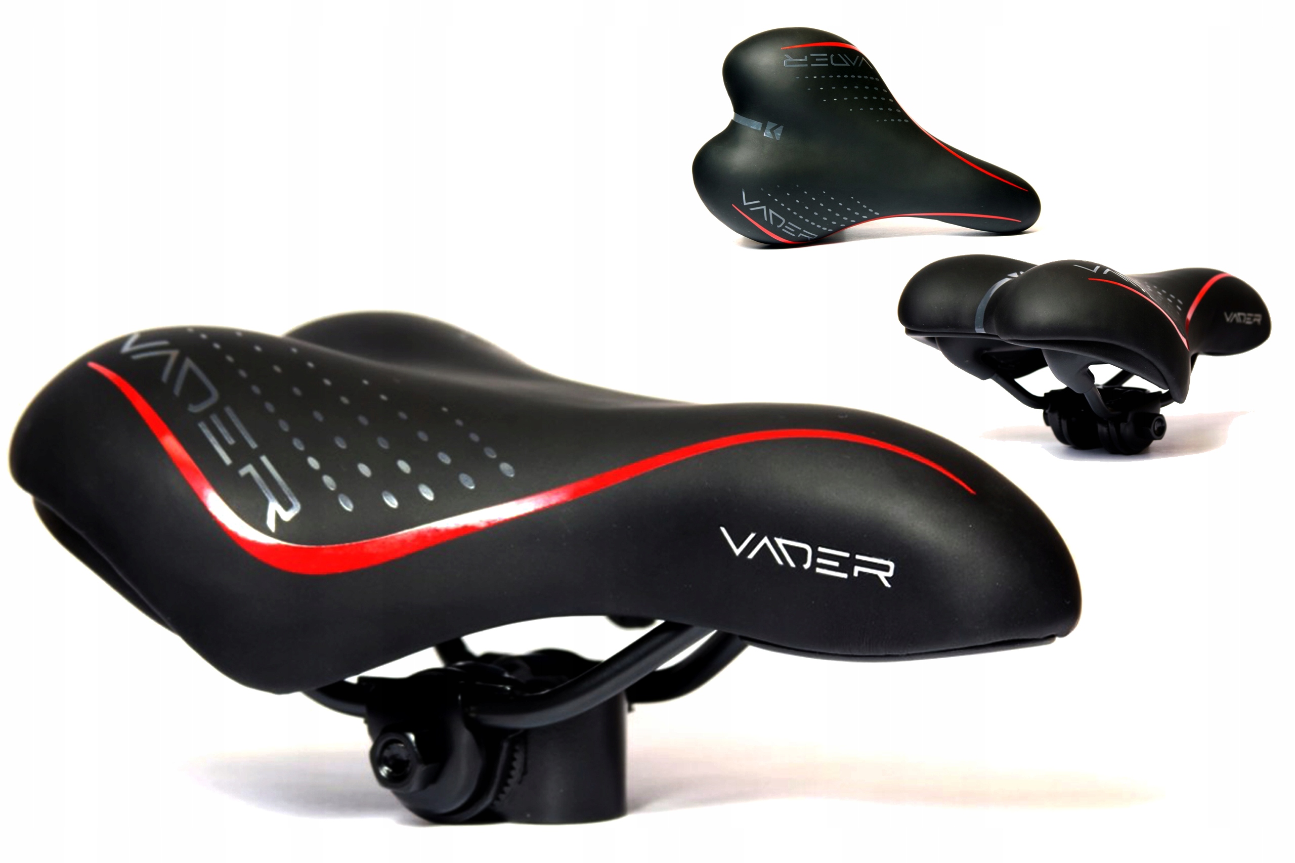 SIODŁO VADER BMX/JUNIOR VD732C JARZEMKO CZARNE