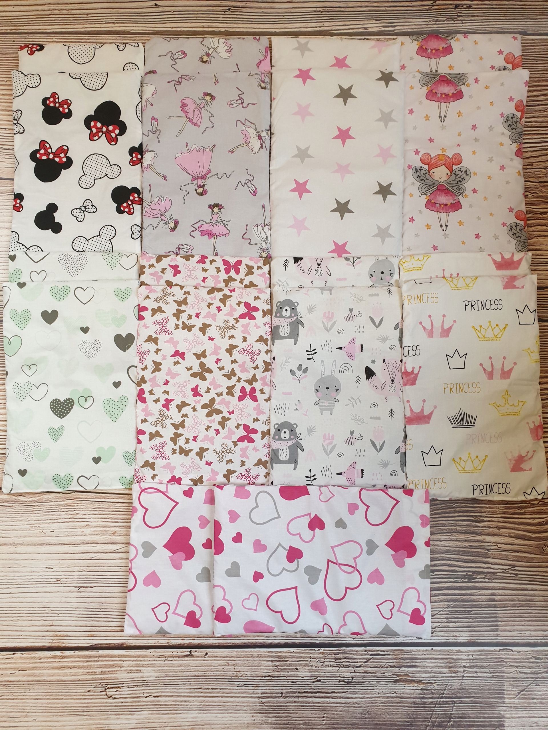 WÓZEK DREWNIANY DLA LALEK Z POŚCIELĄ PCHACZ NOWOŚĆ Bohater brak