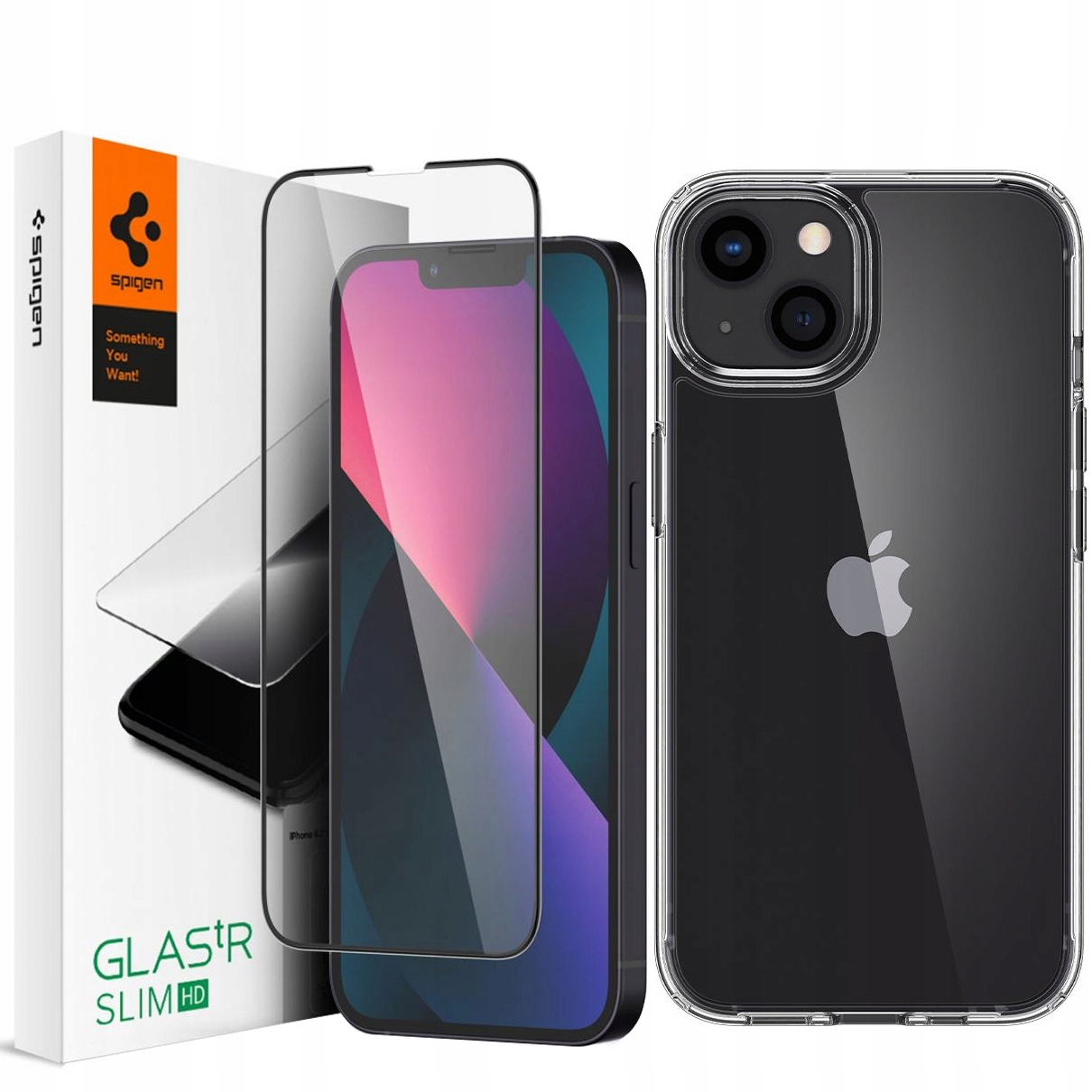 Etui szkło Spigen do iPhone 13 Mini case obudowa