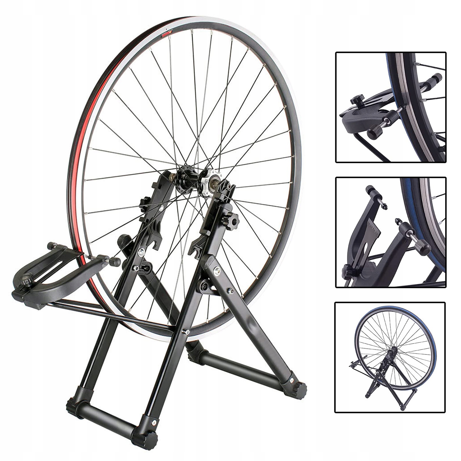Centrovací stojan na kolo pro kola a ráfky jízdních kol, stojan na centrování 16-29"