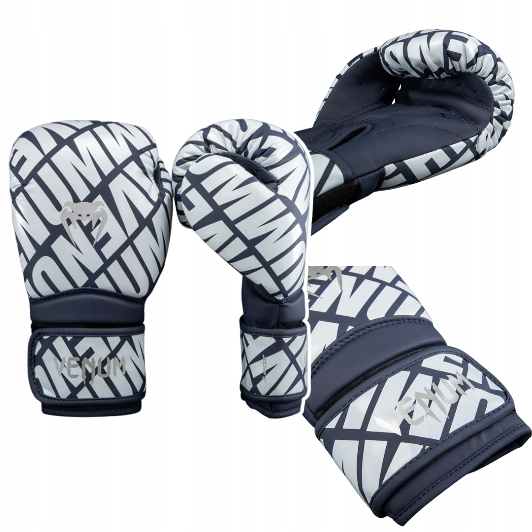 Rękawice bokserskie Venum Contender 1.5 Xt Biały/Granatowy r. 12oz
