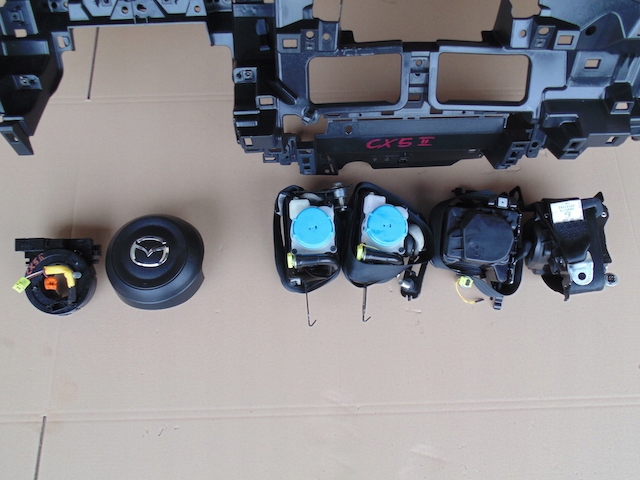 DASHBOARD CONSOLE COCKPIT AIRBAG MAZDA CX5 II 2018 ROK.