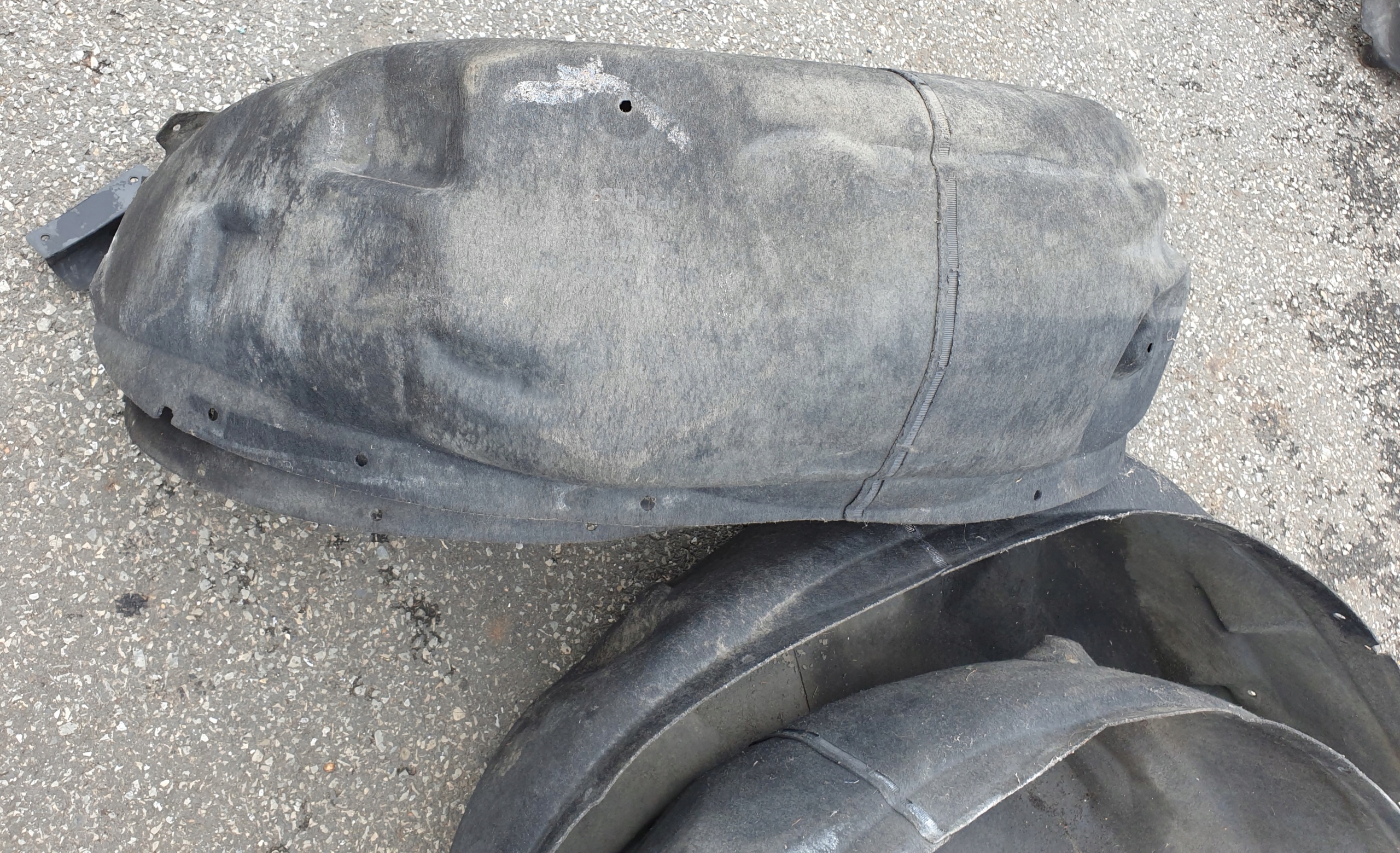 mudguard cover right left rear. BMW X5 E70 OE