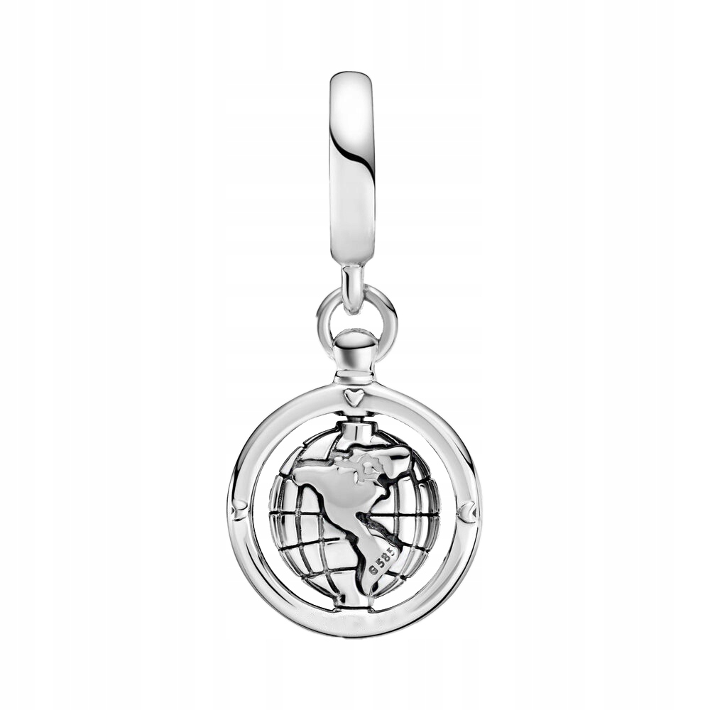 Charms přívěsek Ag 925 globus ZD539