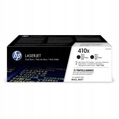 Hp 410X 2-pack High Yield Black Original LaserJet Toner Cartridges …