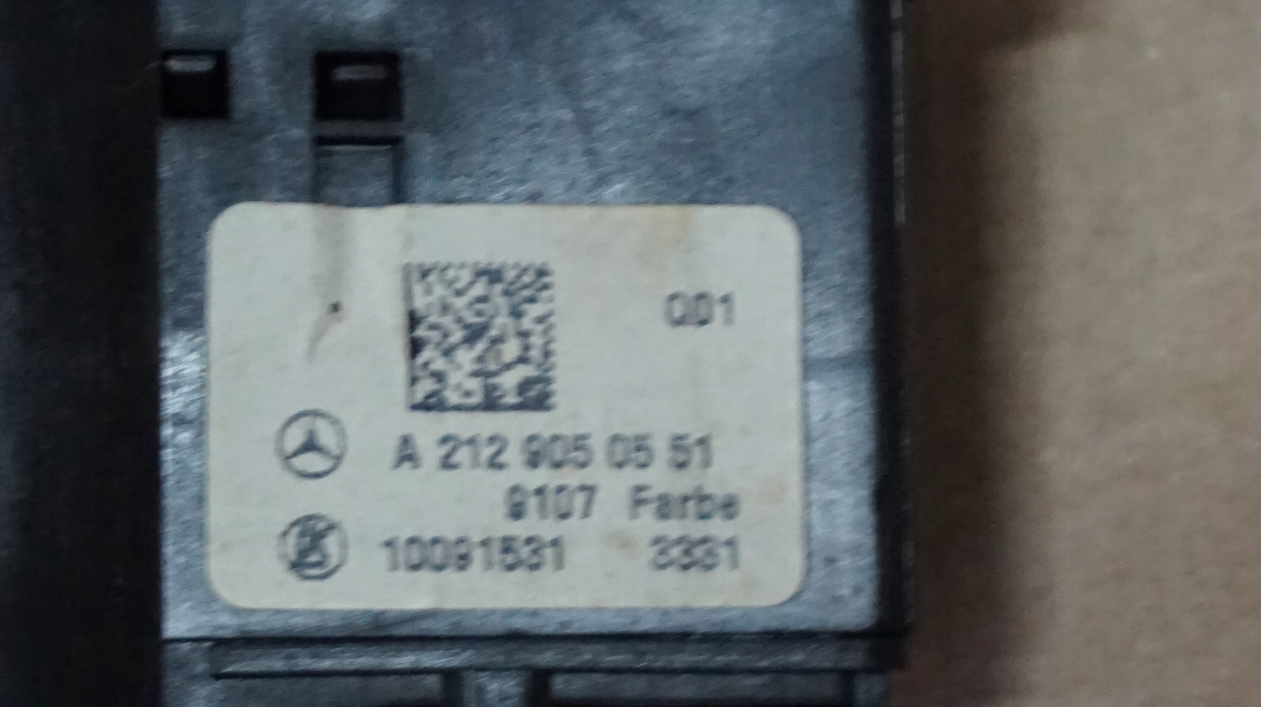 interruttore luci MERCEDES ML GLE W166 AMG63
