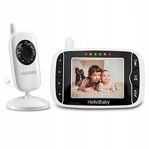 HELLOBABY Elektroniczna Niania Kamera LCD 32" z Nocną Wizją — miniatura 2