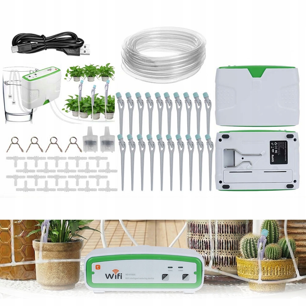 Wifi zavlažovací systém Sada automatického zavlažovacího systému
