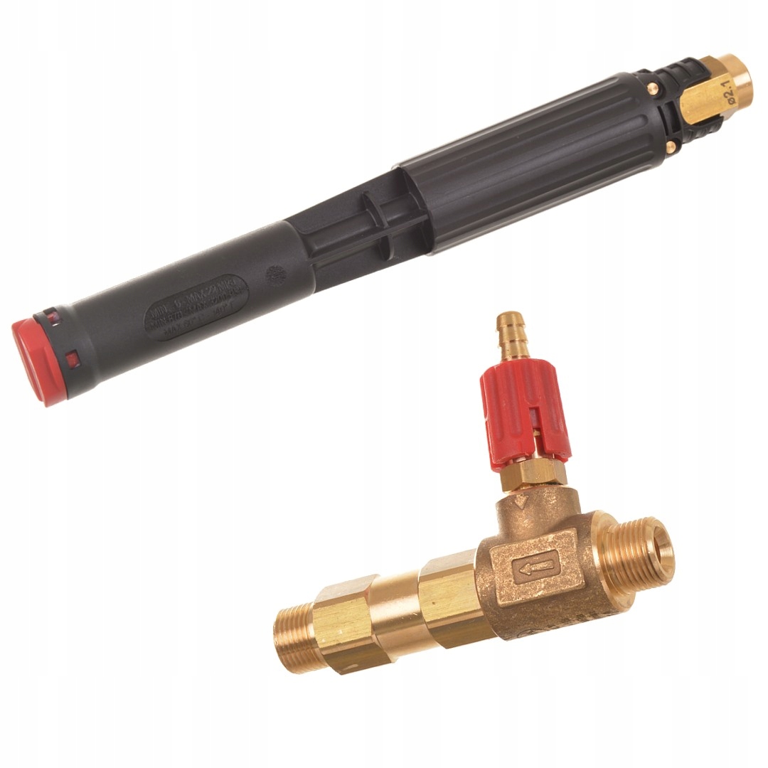 Pianownica Pa LS12 inżektor chemii 8-15l/min 3/8" 1/4" lanca piany do myjki