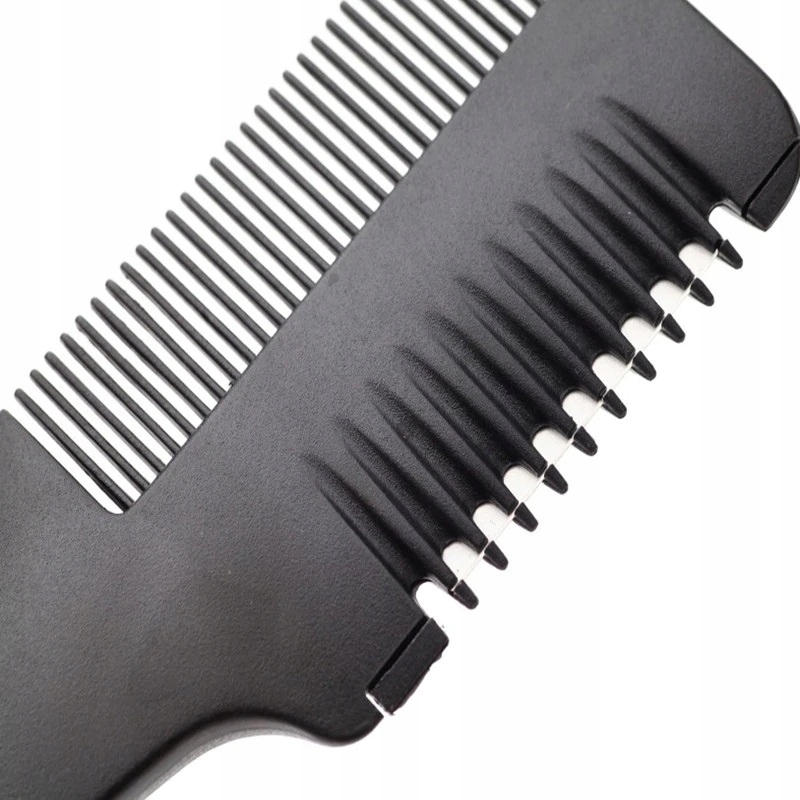 TRYMER DO CIENIOWANIA WŁOSÓW TEMPERA + ŻYLETKA Kolor dominujący czerń