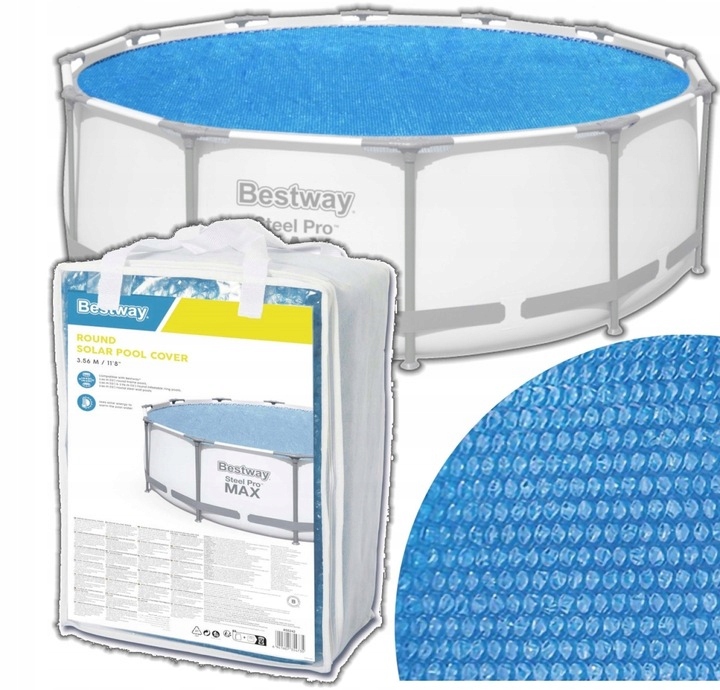 Plachta Krycí Plachta Fólie Na Bazén 366 CM Podložka Bestway 58242