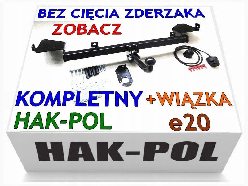 

Solidny Hak Holowniczy Daewoo Lanos Seat+htb 3+5D