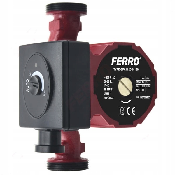 

Ferro Pompa Cyrkulacyjna Gpa II 25-6-180