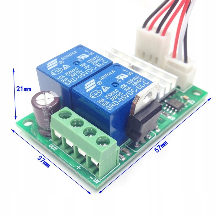Regulator prędkości PWM DC 6-24V 3A prawo lewo Producent Inna