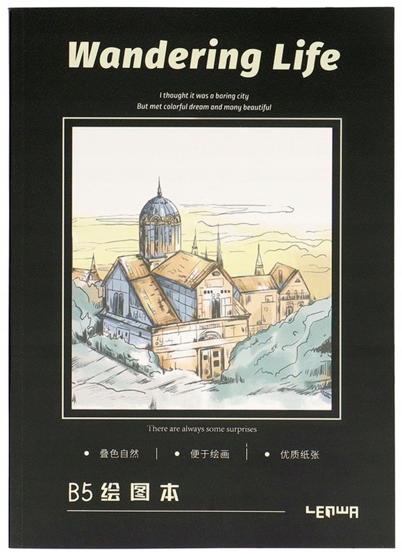 Szkicownik 72k B5 Budynki kościoła, Incood