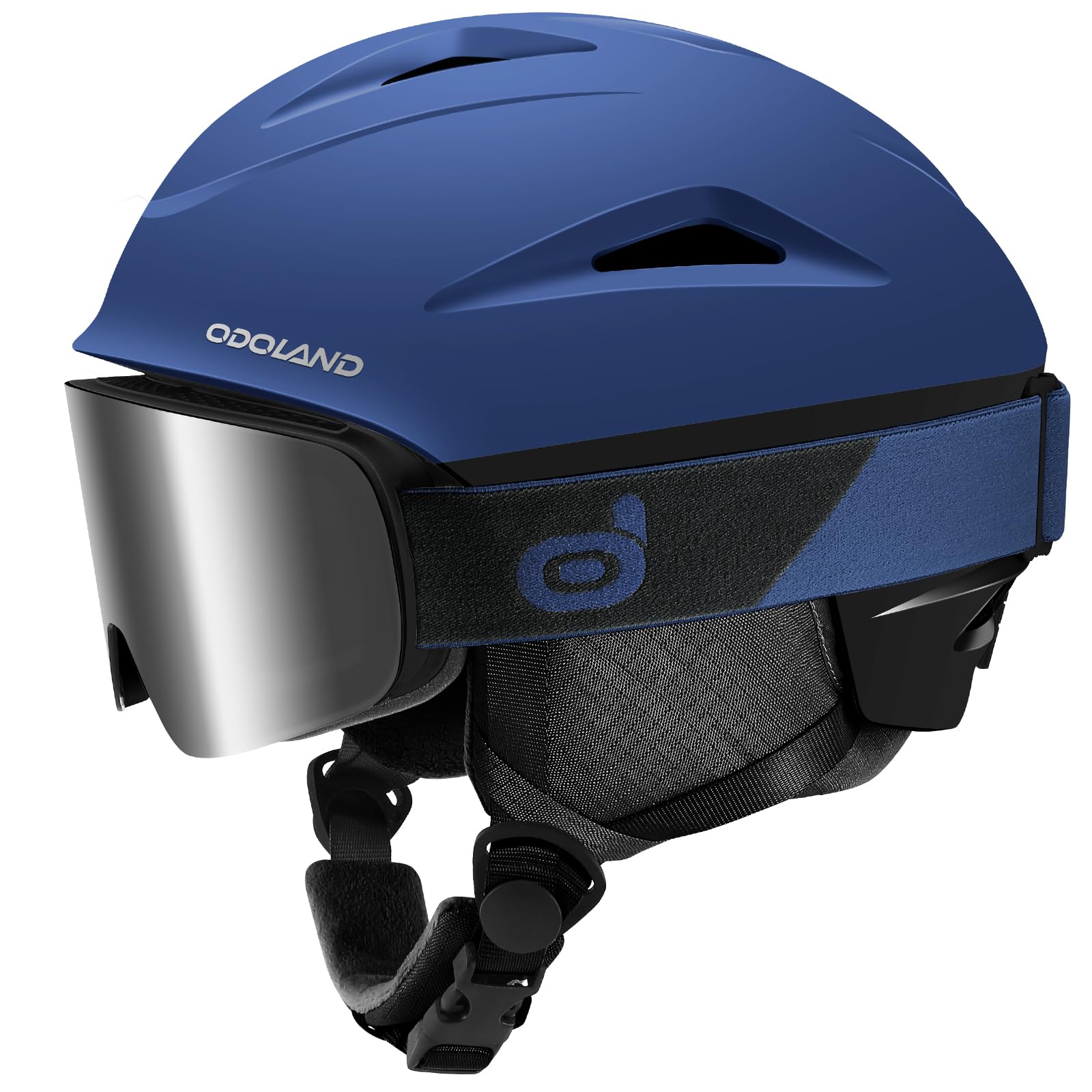Lyžařská přilba Odoland SP0735 Black Blue M 57-59 Cm Brýle