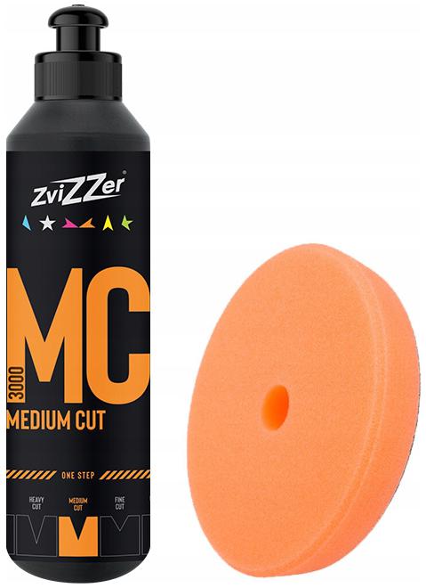 ZviZZer MC3000 250ml + PAD TRAPEZ ORANGE 140