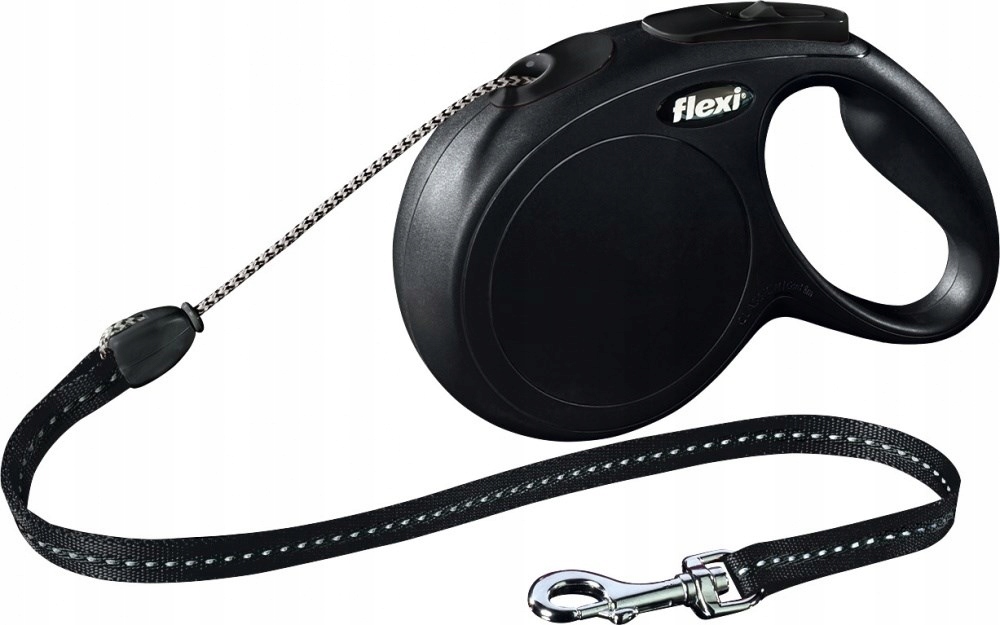 Levně Vodítko automatické Flexi New Classic lanko M 8m černé