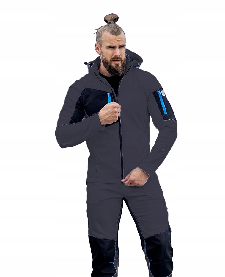 Softshellová bunda s kapucí Elastická pánská Slim Ardon Cityconic M