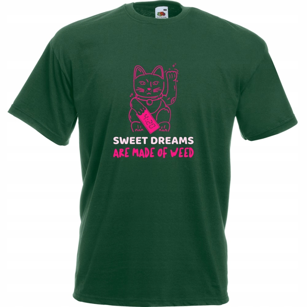 

Koszulka sweet dreams made of weed 420 L butelkowa