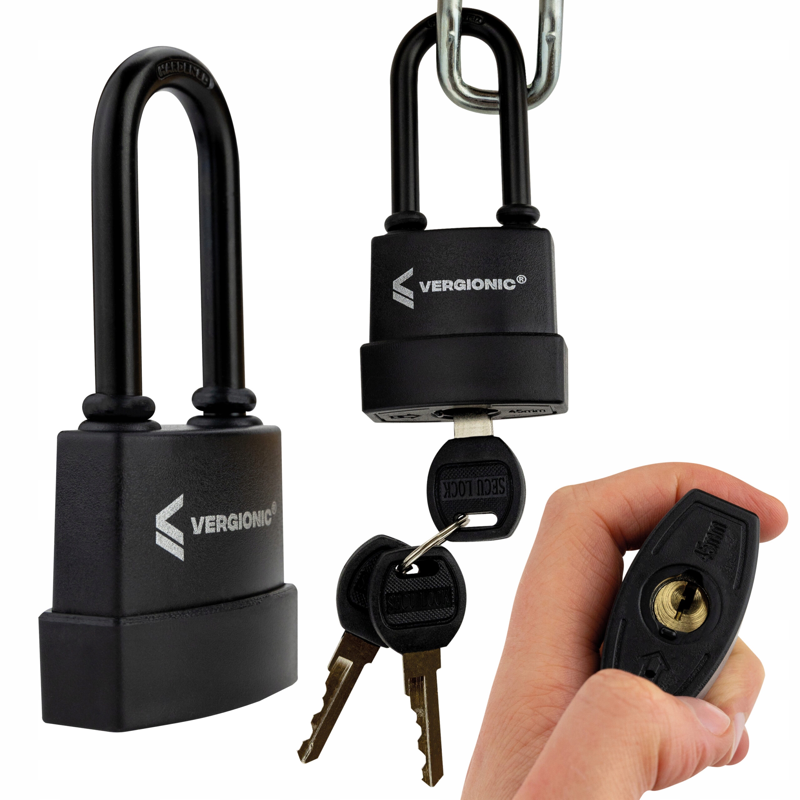 

Kłódka Wodoodporna Stalowa Samozatrzaskowa Żeliwna