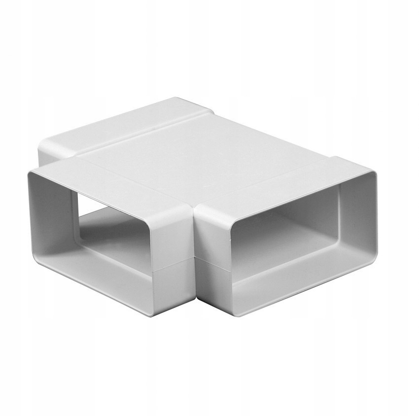 

Trójnik poziomy płaski 60x120mm Pcv wentylacja