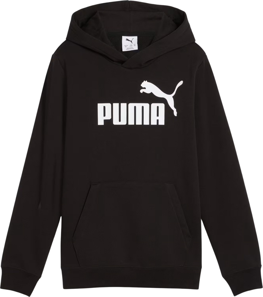 Puma bluza dziecięca bawełna czarny rozmiar 164