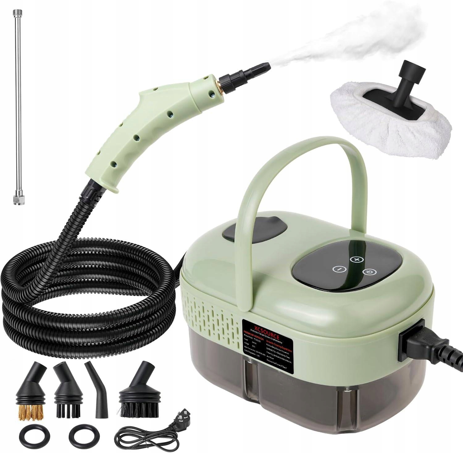 Myjka Parowa 1500W 3.0BAR Myjka Odkurzacz Parowy Ręczna Myjka Parowa 1100ml