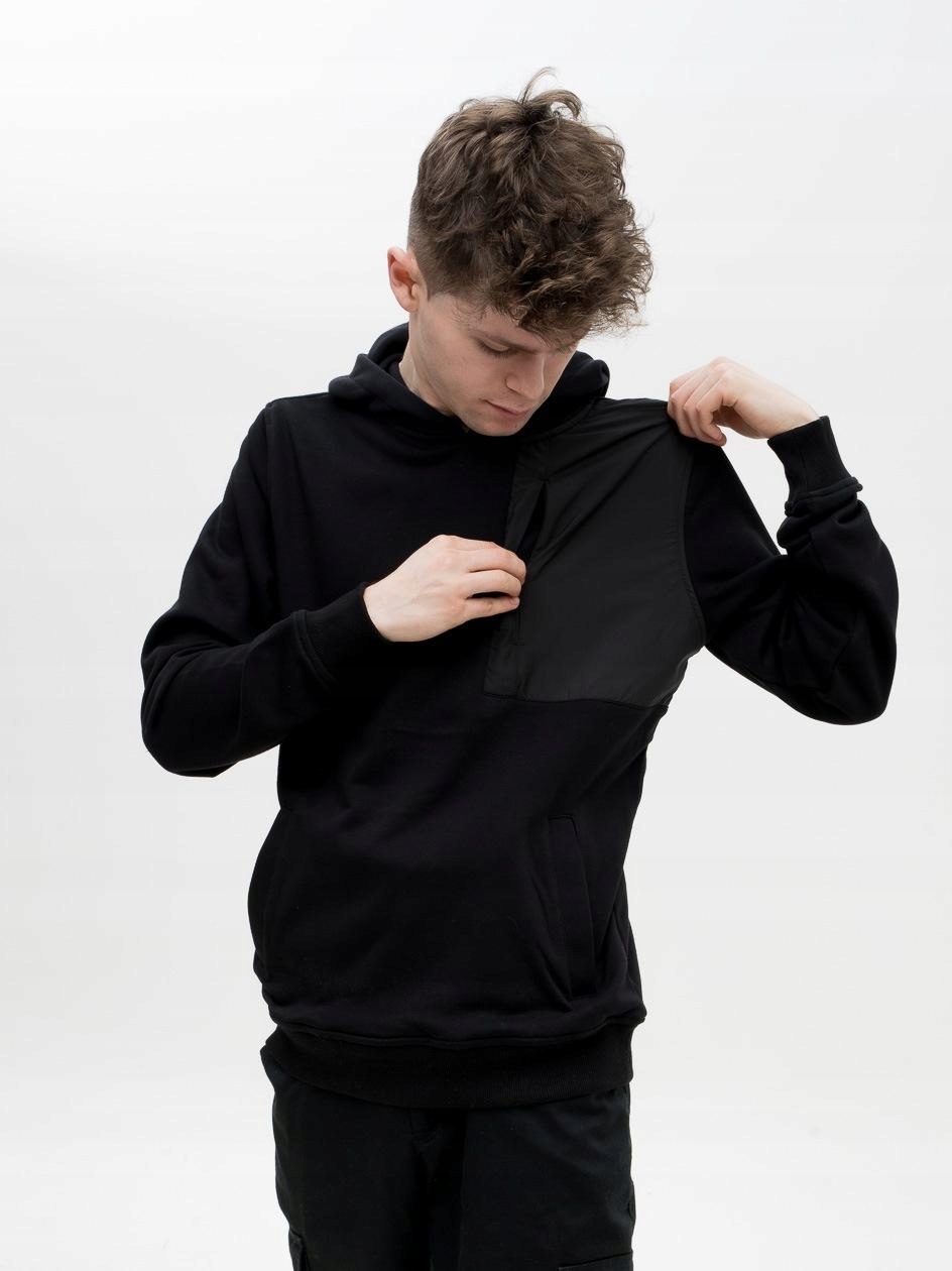 Mikina S Kapucí Urban Classics TB3477 Černá L