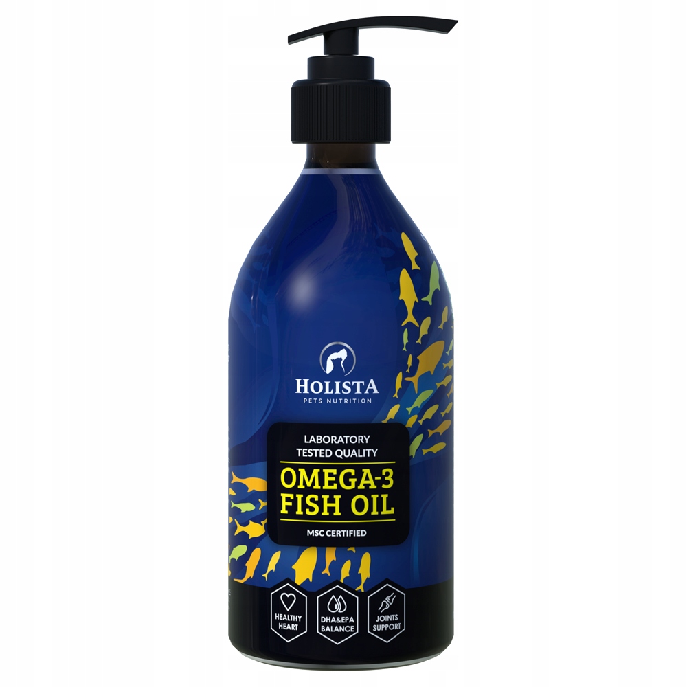 Holista Olej Omega3 dla psa i kota 500ml