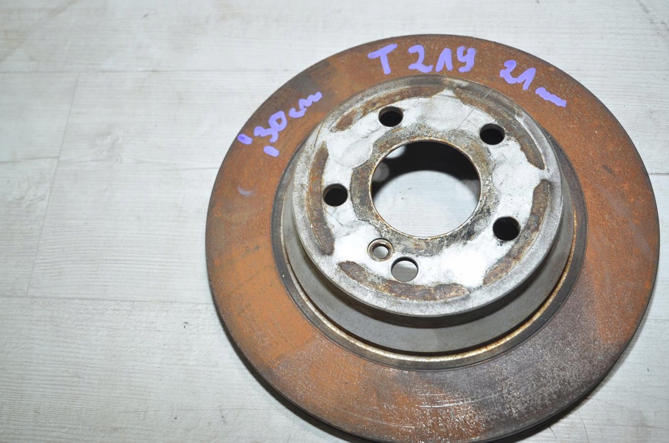 discs rear part 300 mm 3.5 V6 Mercedes CLS w219