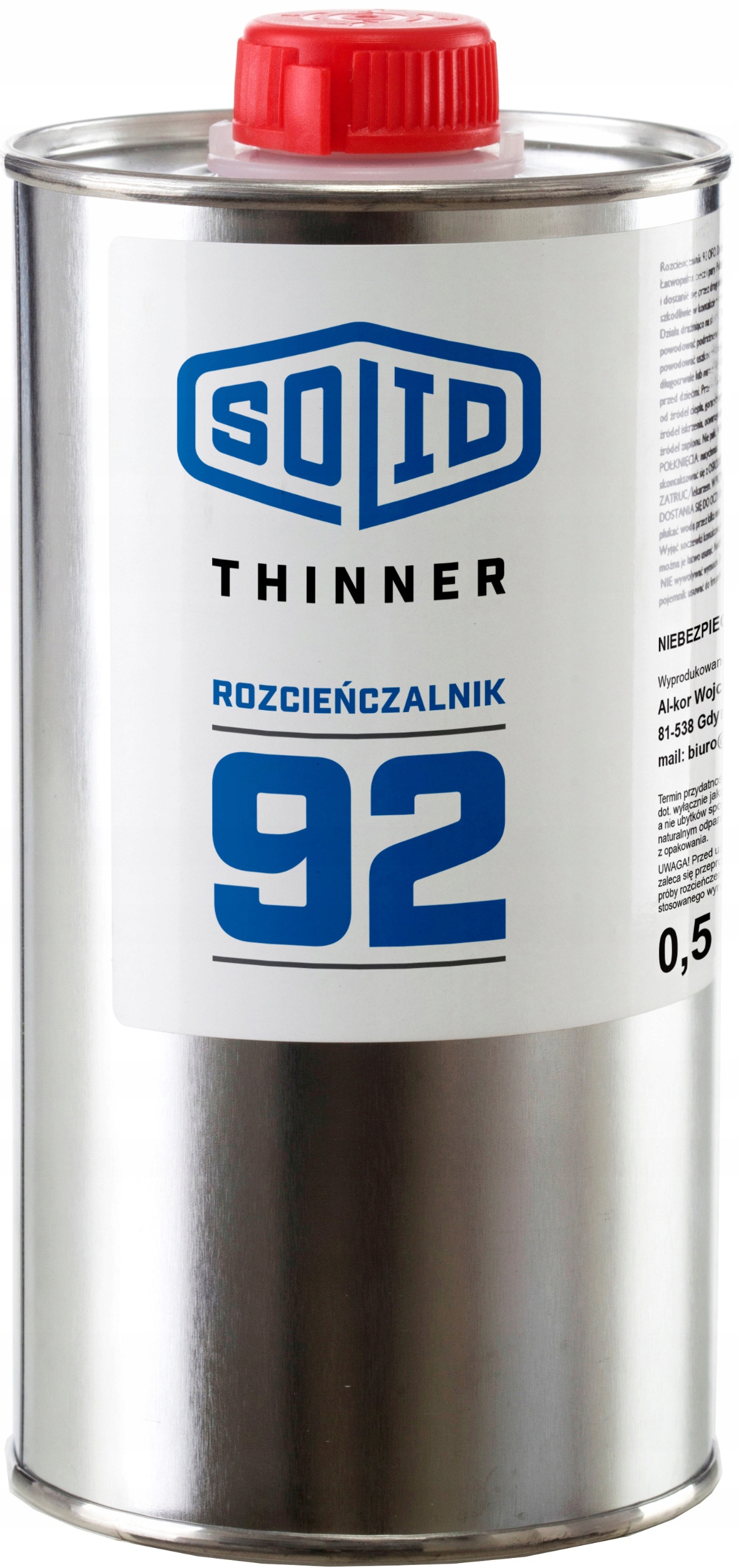 

Rozcieńczalnik Solid Thinner 92 0,5 L