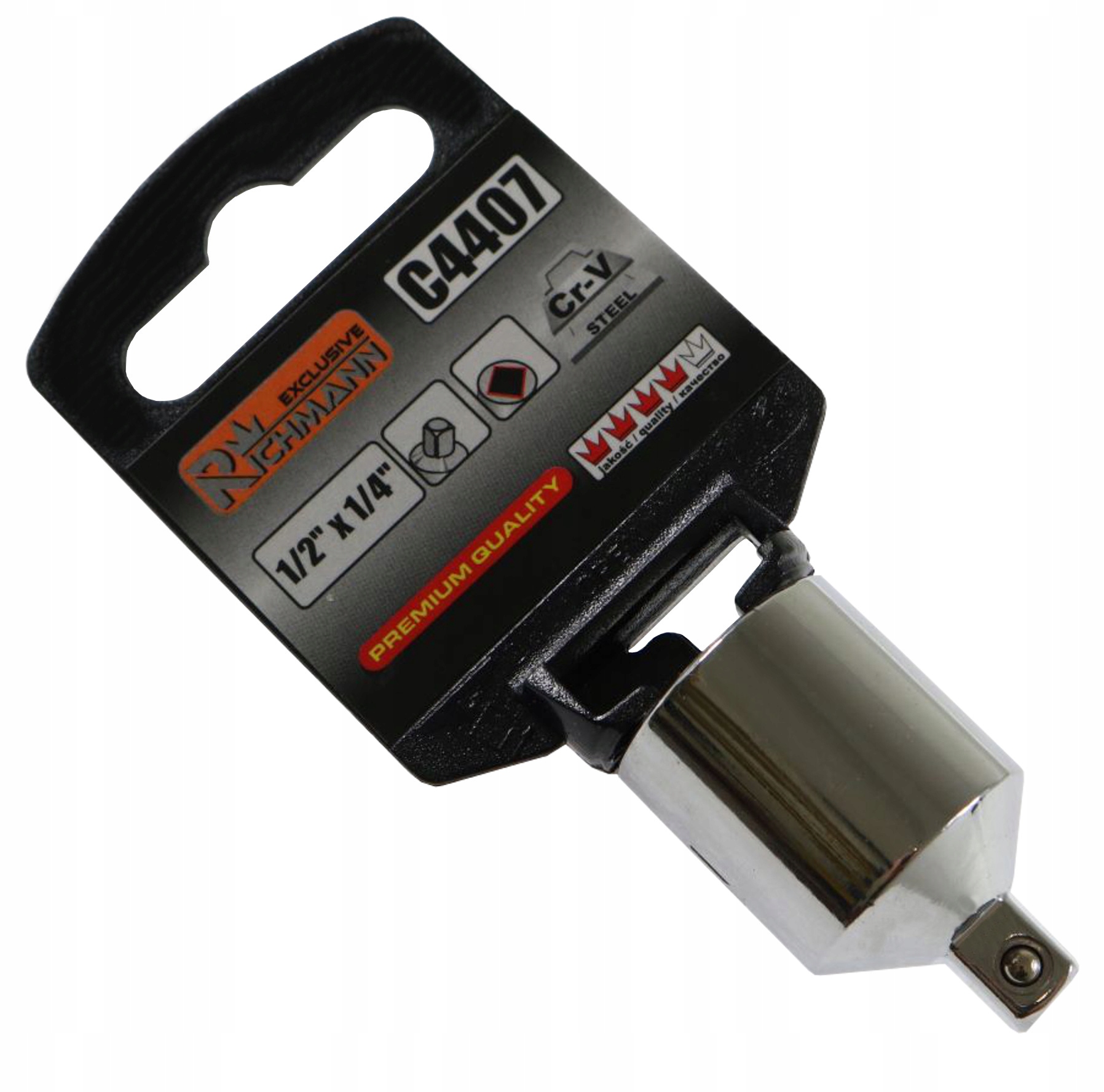 

Redukcja Kluczy Nasadowych 1/2'' Na 1/4'' Richmann