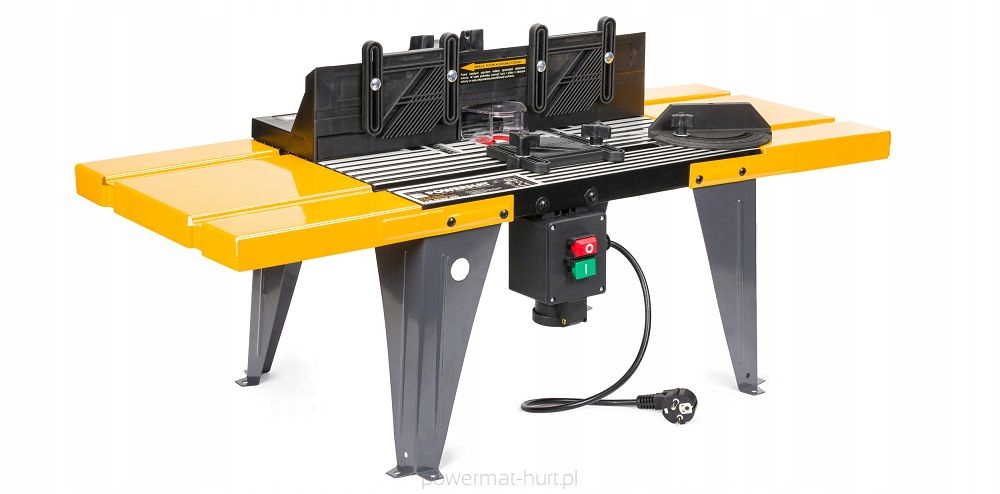 STÓŁ PODSTAWA DO FREZARKI GÓRNOWRZECIONOWEJ 355x450mm POWERMAT PM-SFGW-850M Seria Home