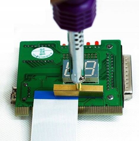 LUTOWNICA PRECYZYJNA S601A + GROT DO TAŚM FLEX LCD Model REBALL TECHNOLOGY S601A ZESTAW 5