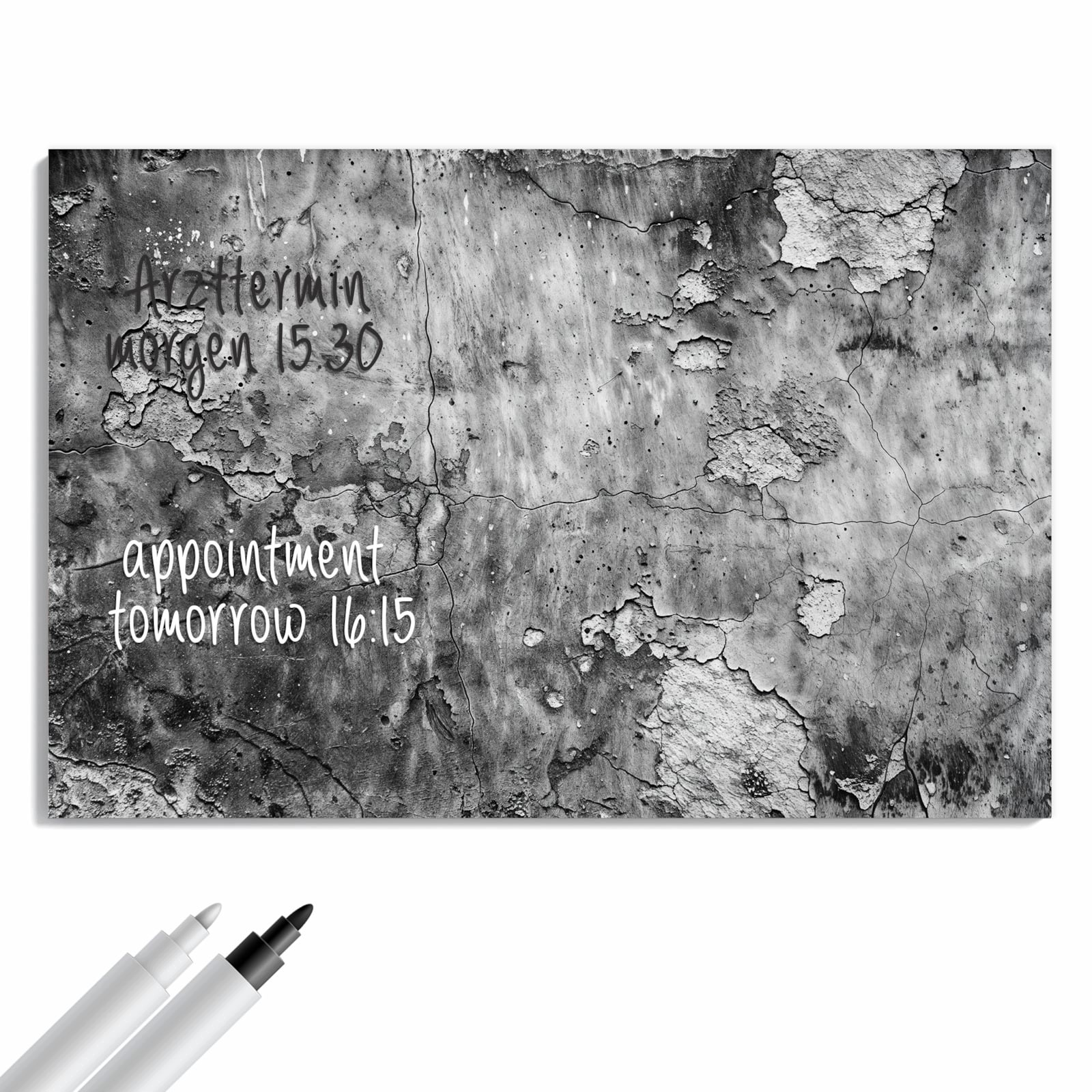 Magnetická tabule Opotřebované Stěna 60 × 40 cm