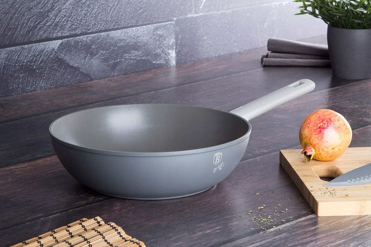 WOK TYTANOWY 28cm BERLINGER HAUS BH-7071 ASPEN - perfekcyjny do smażenia Marka Berlinger Haus