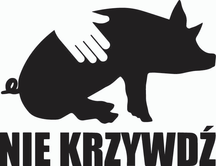 

Naklejka Nie Krzywdź Świnki