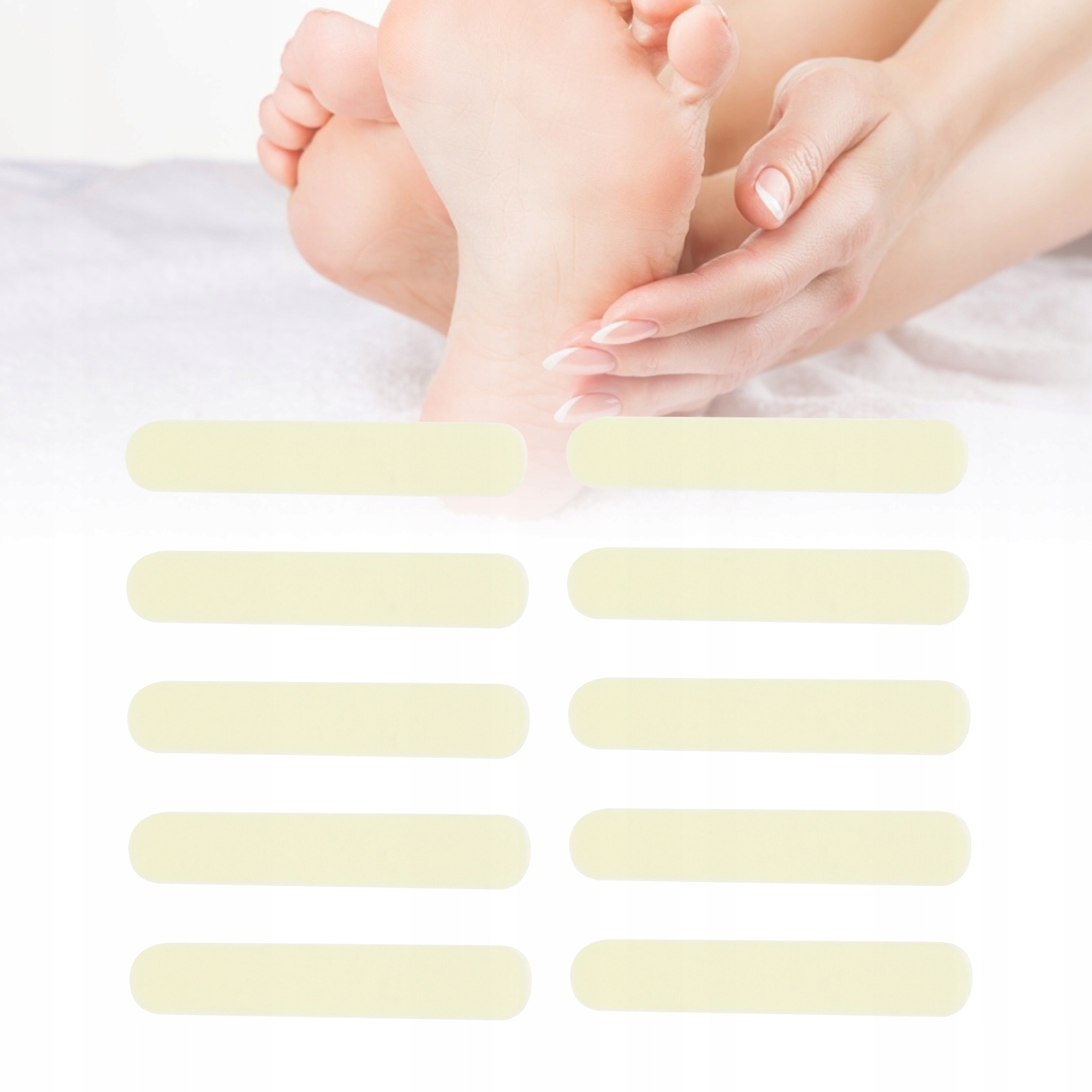 10 X PASKI ŁATKI NA WRASTAJĄCE PAZNOKCIE PLASTRY Marka inna marka