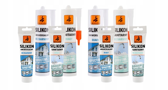 DRAGON SILIKON SANITARNY BEZBARWNY 100 ML TUBKA Kod producenta DSS100