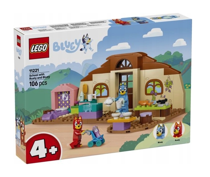 Lego 11221 Bluey – Škola S Rýží A Modrou