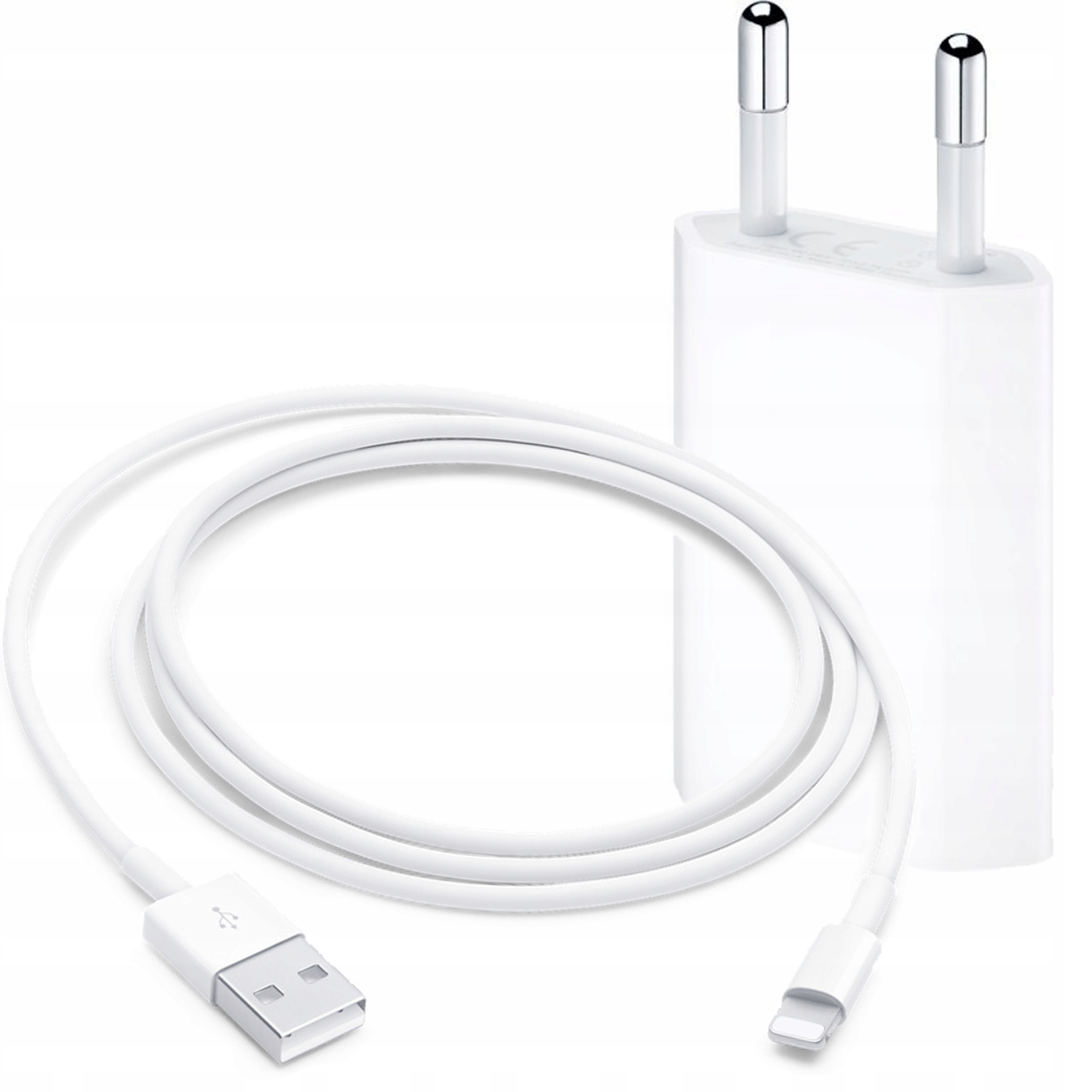 ŁADOWARKA USB + KABEL 1M do IPHONE 5 6 7 8 Plus X XR XS 11 12 13 14 Pro Max