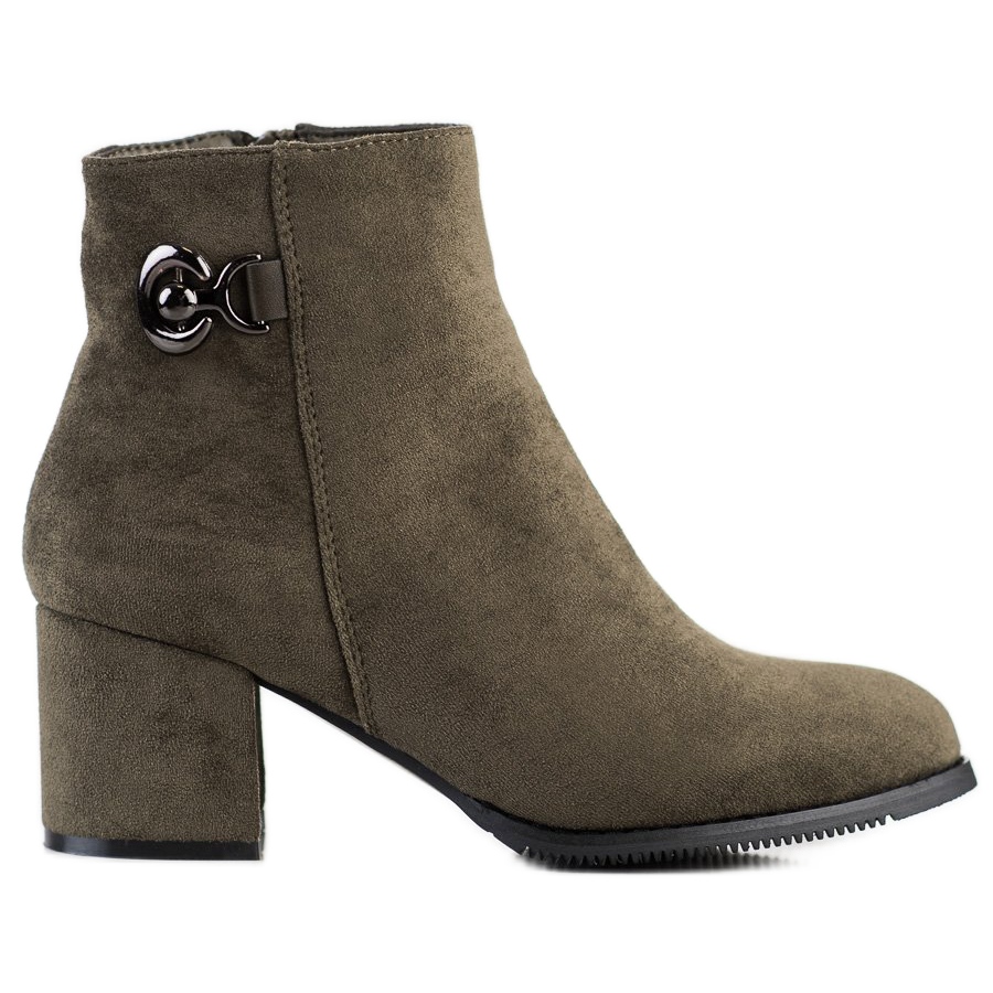 

Zielone Skóra ekologiczna Buty J. Star r.39