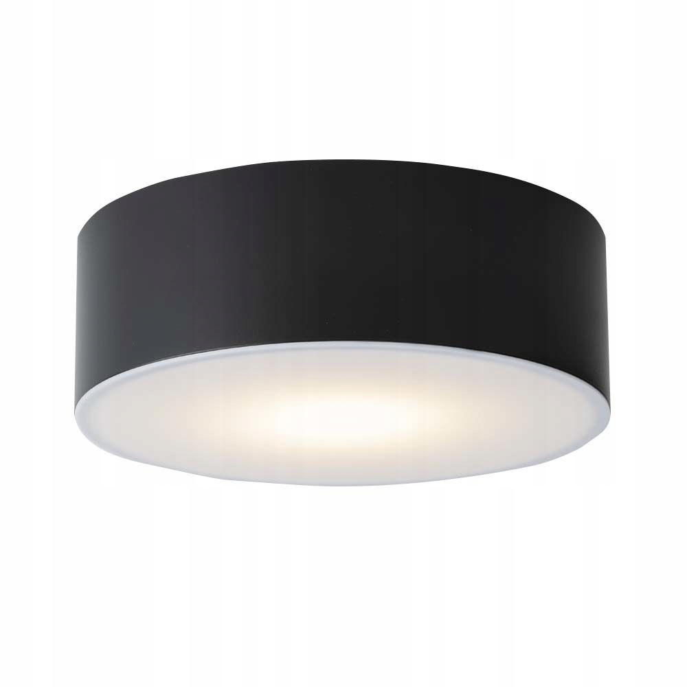 Stropné bodové svietidlo moderné Led čierna okrúhla 20cm spot 4000K Shilo