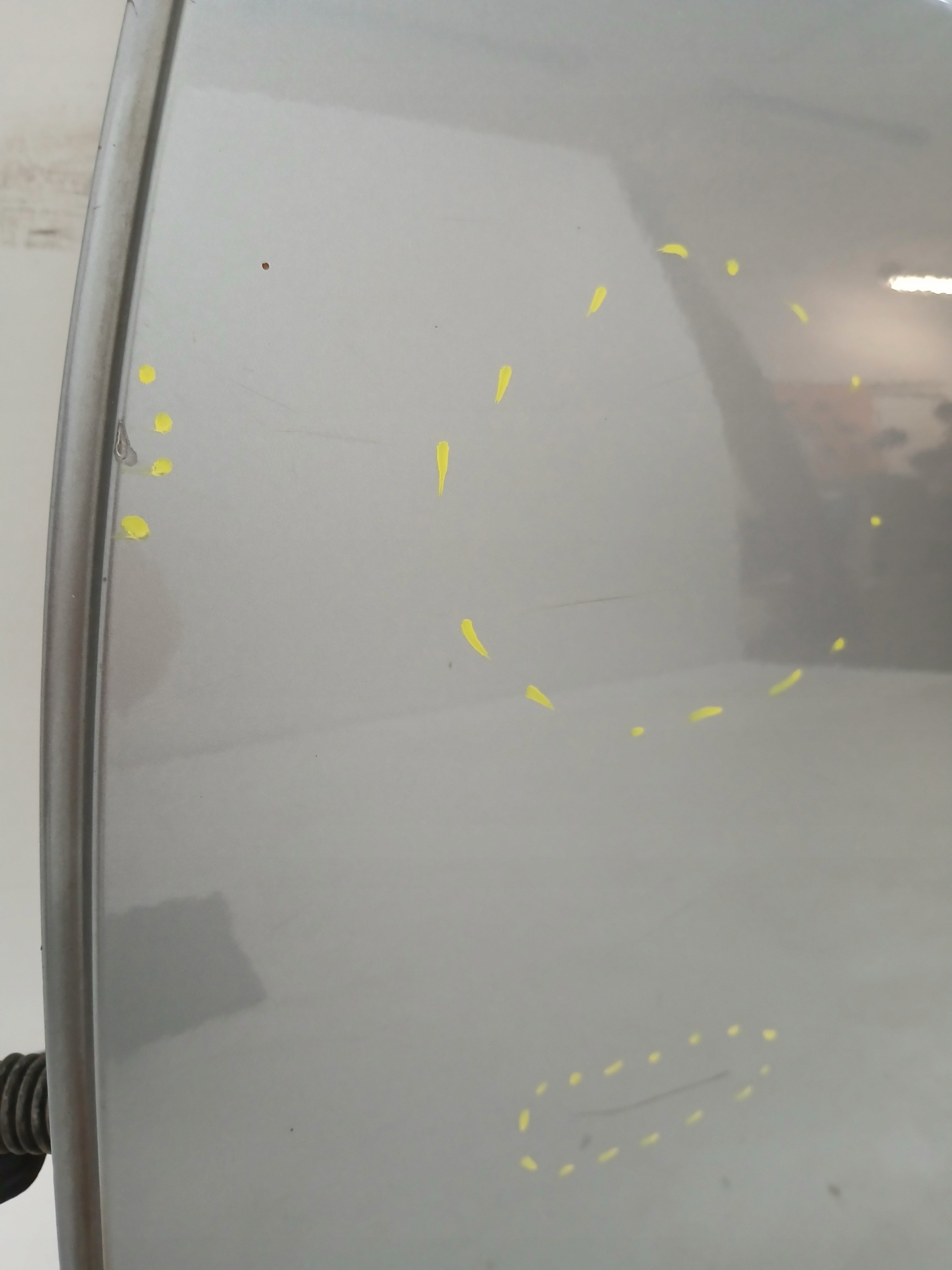 Tür links heck BMW E61 SILBERGRAU