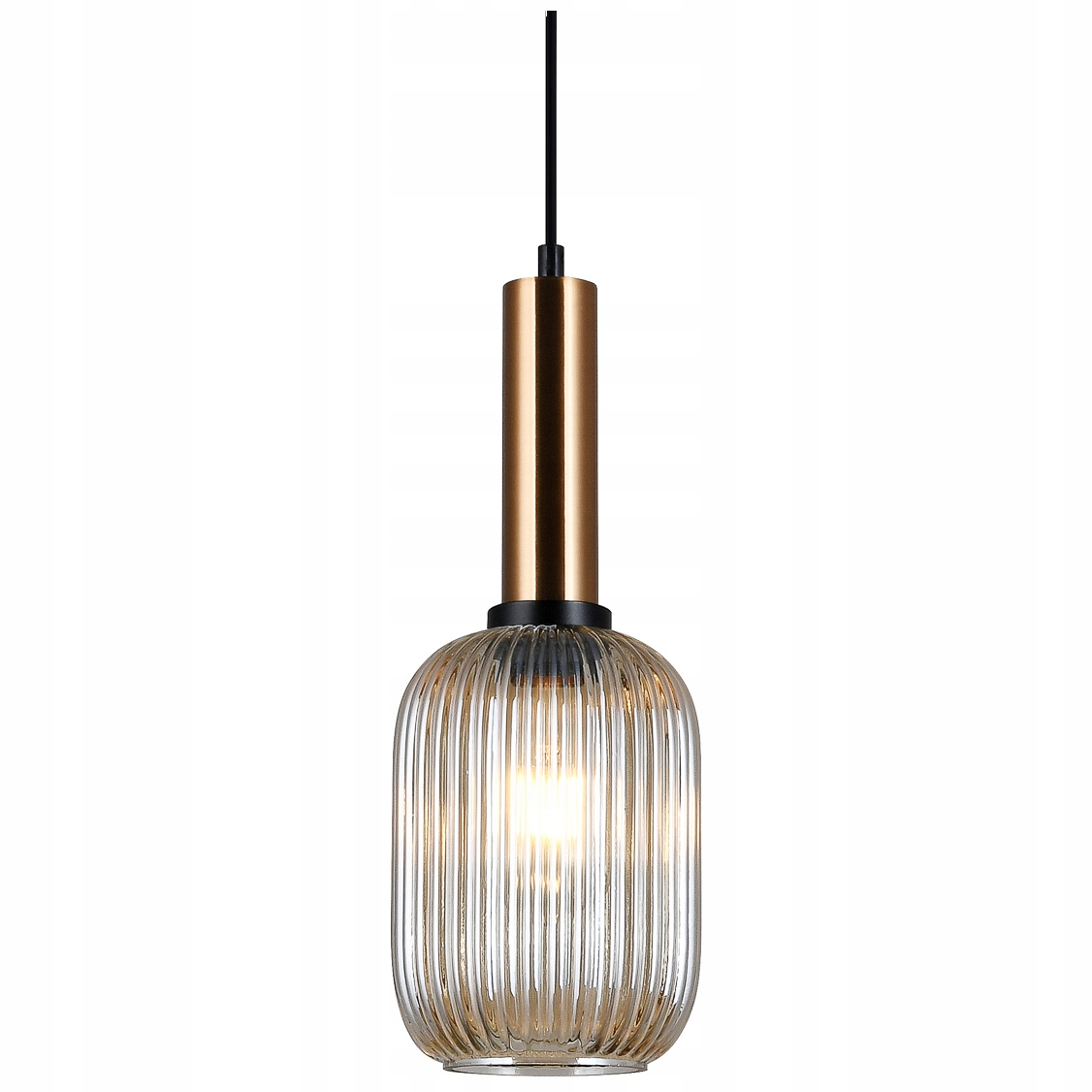 

Lampa wisząca bursztyn 1P klosz M Antiola Italux
