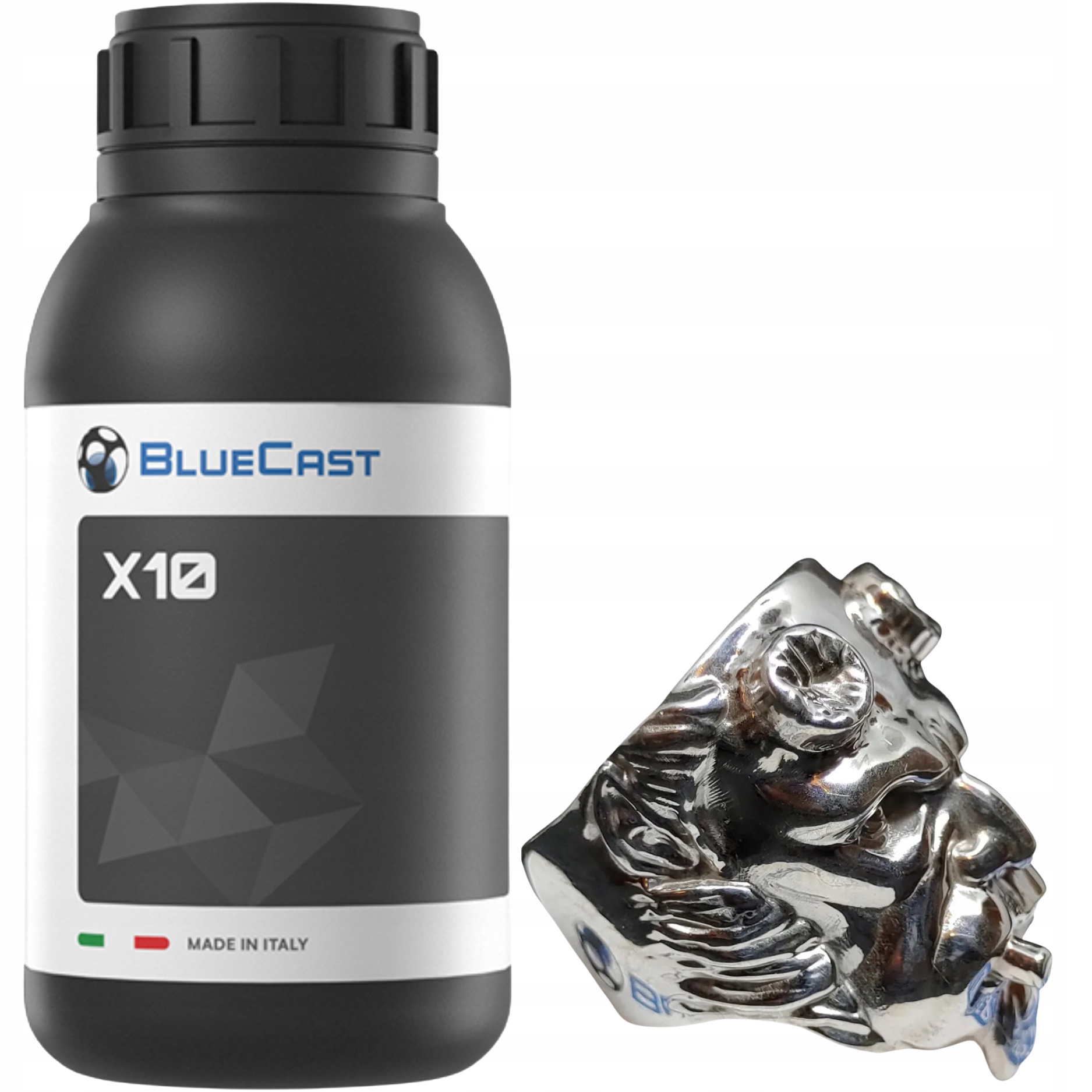 UV Resin BlueCast X10 0,5kg 0,5l For 3D Printer